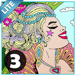 Intricate Coloring 3 Lite: Places of Wonder icon