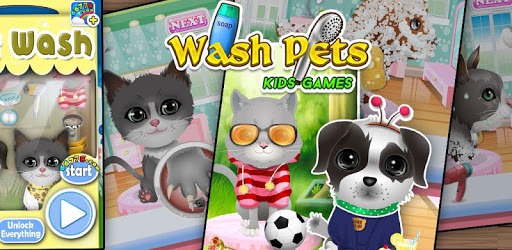 Wash Pets - kids games pc screenshot Wash Pets - kids games pc screenshot