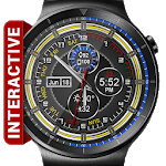 Chrono Flat HD Watch Face Widget & Live Wallpaper icon