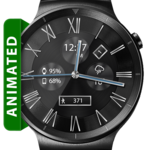 Classic Black HD WatchFace Widget & Live Wallpaper for pc icon