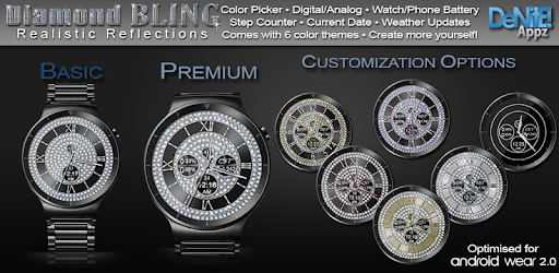 Diamond Bling HD WatchFace Widget & Live Wallpaper pc screenshot