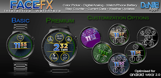 Face-FX HD Watch Face Widget & Live Wallpaper pc screenshot Face-FX HD Watch Face Widget & Live Wallpaper pc screenshot