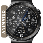 Mechani-Gears HD Watch Face Widget Live Wallpaper icon