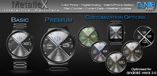 MetalleX HD Watch Face Widget & Live Wallpaper pc screenshot