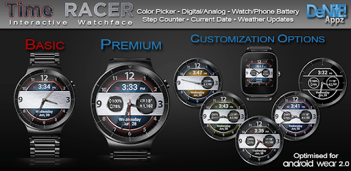 Time Racer HD Watch Face Widget & Live Wallpaper pc screenshot Time Racer HD Watch Face Widget & Live Wallpaper pc screenshot