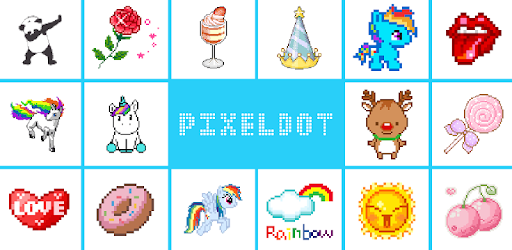 PixelDot - Christmas Color by Number Pixel Art pc screenshot