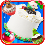 Christmas Cake Maker Bake & Make Food Cooking Game icon