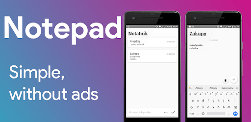 Notepad - simple, no ads pc screenshot Notepad - simple, no ads pc screenshot