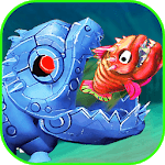 Feed Metal Shark Fish Simulator icon