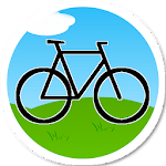 BikeActive: Bicycle bell and speedometer icon