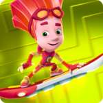 Fiksiki Sky Run: Endless Games icon
