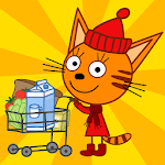 Kid-E-Cats: Grocery Store & Cash Register Games icon