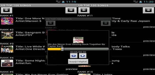 US TOP 100 SONGS pc screenshot