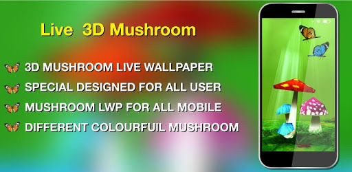 Mushroom Live Wallpaper 2018 : 3D Butterfly Free pc screenshot Mushroom Live Wallpaper 2018 : 3D Butterfly Free pc screenshot
