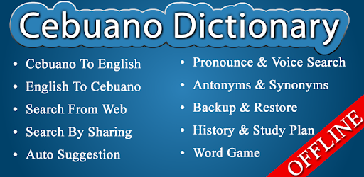 English Cebuano Dictionary pc screenshot