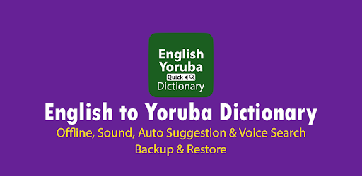 English to Yoruba Dictionary pc screenshot English to Yoruba Dictionary pc screenshot