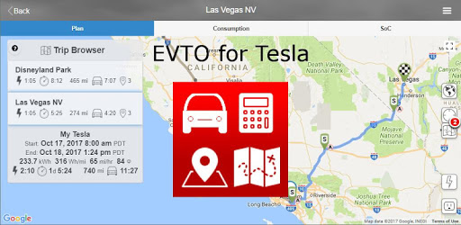 EV Trip Optimizer for Tesla pc screenshot EV Trip Optimizer for Tesla pc screenshot