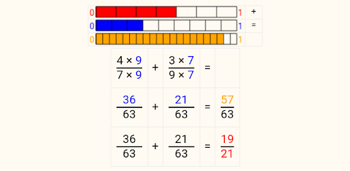 Math (Fractions) Step By Step pc screenshot
