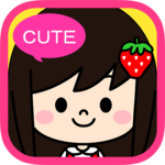 Portrait shop - cute icon