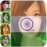 Flag Face Profile Photo Editor icon