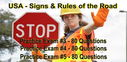 Practise Test USA & Road Signs pc screenshot
