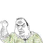 Real man test icon