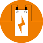 Theoretical electrical enginee icon
