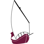 Sail and rigging icon