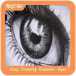 Easy Drawing Realistic Eyes for pc icon