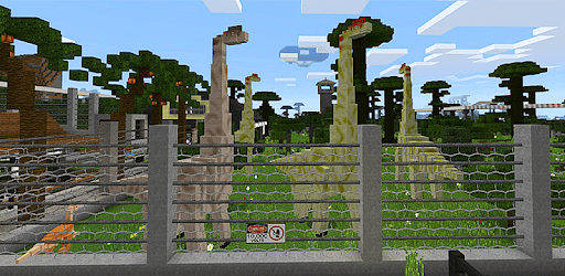 Jurassic Craft World MCPE Map pc screenshot Jurassic Craft World MCPE Map pc screenshot