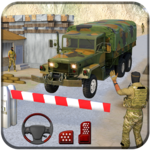 indian army truck driving: military truck mission icon
