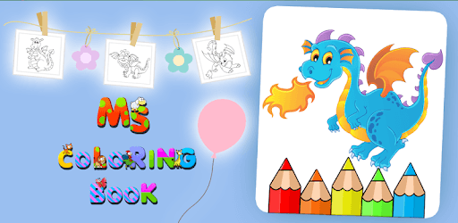 Dragon Coloring Book pc screenshot Dragon Coloring Book pc screenshot