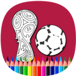 Football Coloring Books - World Russia 2018 icon