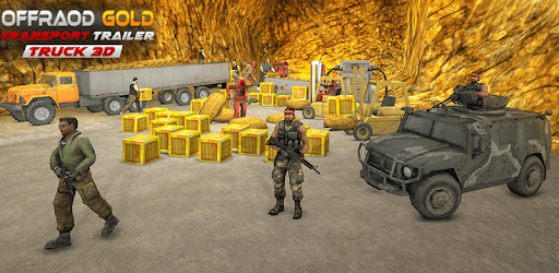 Off-Road Gold Transport Trailer Trucker 3D pc screenshot Off-Road Gold Transport Trailer Trucker 3D pc screenshot
