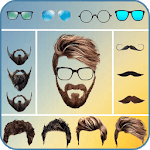 Boys Beard Photo Editor : Men hairstyle , mustache icon