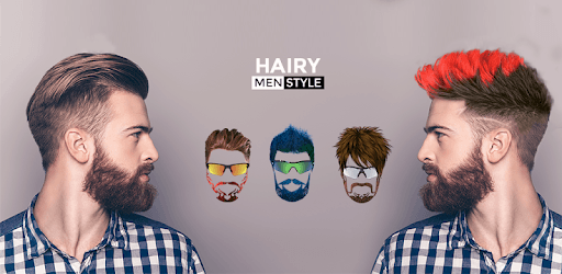 Hairy - Men Hairstyles beard & boys photo editor pc screenshot