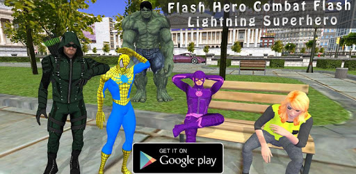 Flash Hero Combat: Flash Lightning Superhero pc screenshot Flash Hero Combat: Flash Lightning Superhero pc screenshot
