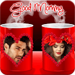 Coffee Cup Dual Photo Frames icon