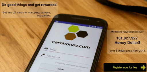 Earnhoney pc screenshot