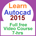 learn free Autocad 2015 - full free video course icon