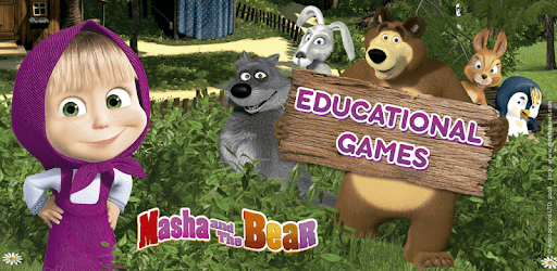 Masha and the Bear. Educational Games pc screenshot