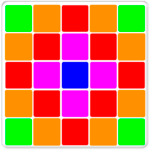 Mosaic puzzles icon