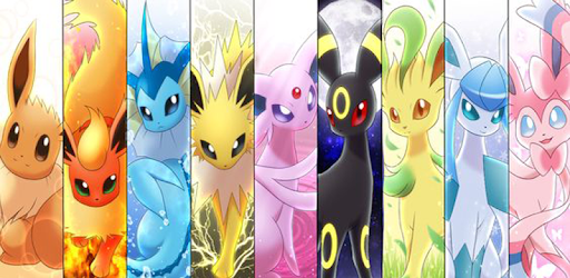 Eevee Evolution Wallpaper pc screenshot