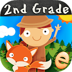 Animal Second Grade Math Games for Kids Free App for pc icon
