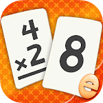 Multiplication Flash Cards Games Fun Math Practice icon