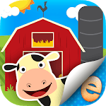 Farm Story Maker Activity Toddler Kids Game Free icon