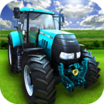 Big Farming Tractor Drive 3D-18 icon