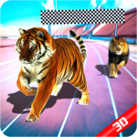 Wild Animals Racing 3D for pc icon