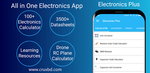 Electronics Plus :100+ Calculator, 3500+ Datasheet pc screenshot Electronics Plus :100+ Calculator, 3500+ Datasheet pc screenshot