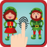 Xmas Fingerprint Naughty Nice icon